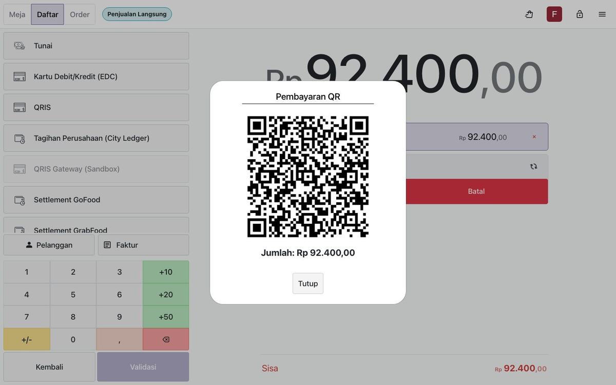 QRIS & Payment Gateway